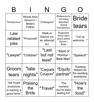 YOU DON'T NEED TO KNOW Bingo Card