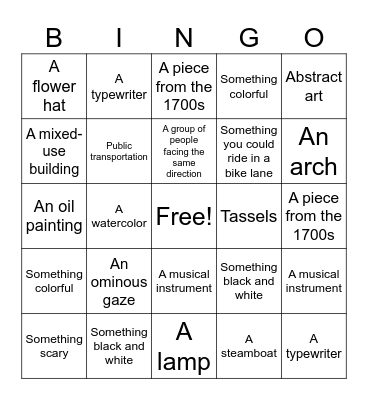 (dunno how to get rid of duplicates) Bingo Card