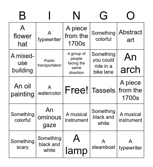 (dunno how to get rid of duplicates) Bingo Card