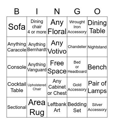 Island City Traders Bingo Card