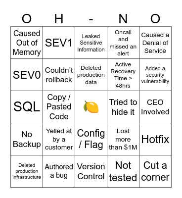 Bingoh-no Bingo Card