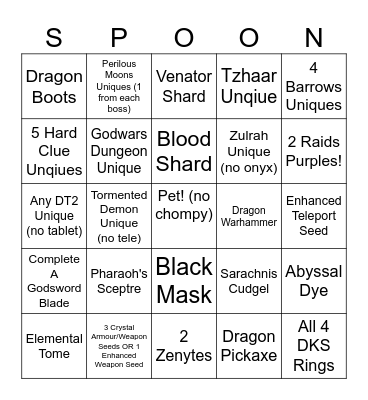 End of Summer Bingo! Bingo Card