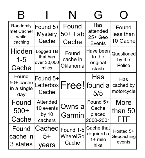 2016 Meet & Greet -  GC6K36J Bingo Card