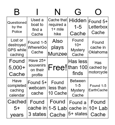 2016 Meet & Greet -  GC6K36J Bingo Card