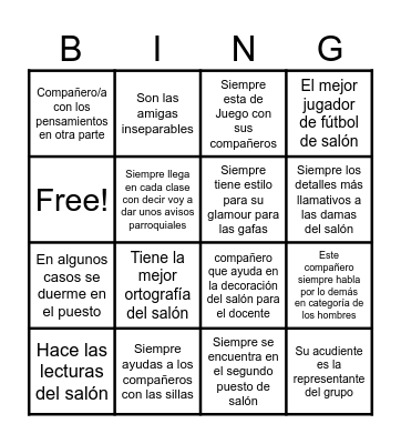 Que tanto conoces del grupo Bingo Card
