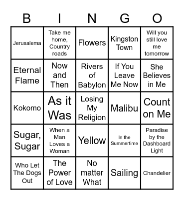 Bland í poka 3 Bingo Card