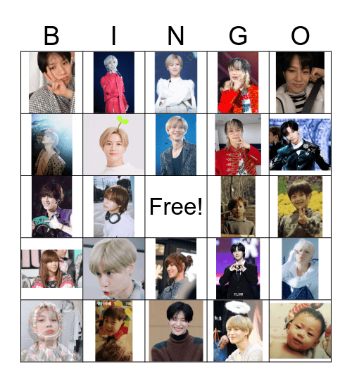 TAEMIN BINGO Card