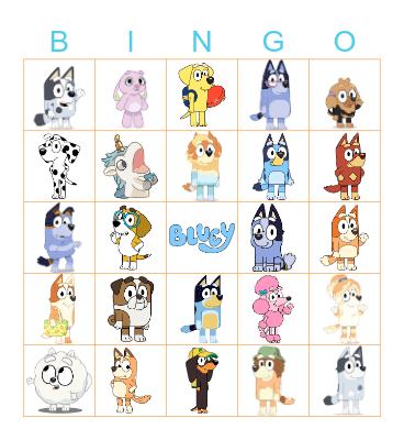 Let's play!!! Bingo Card