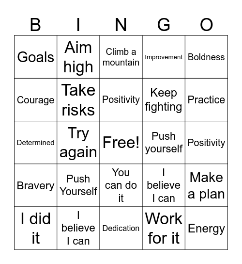 Christopher Gomez Bingo Card