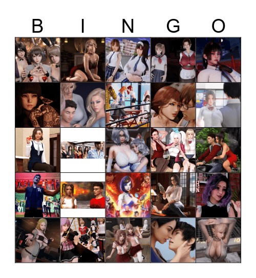 3D黄油bingo Card