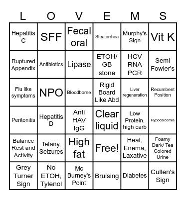 WEEK8 Bingo Card