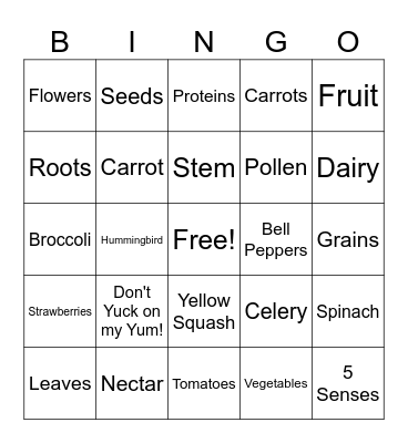 Summer Mornings by the Garden Review Bingo Card