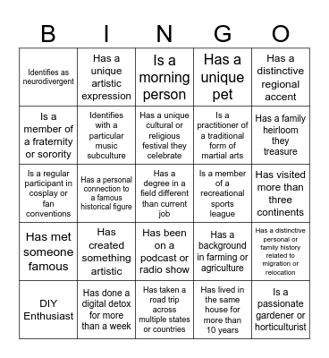 DC05 Allyship Bingo #2 Bingo Card