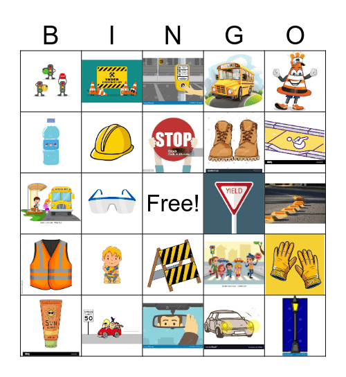 TXDOT TODS BINGO Card