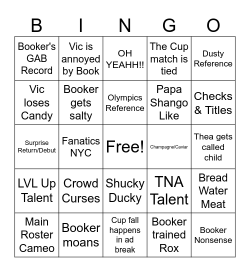 The Bash Bingo Card