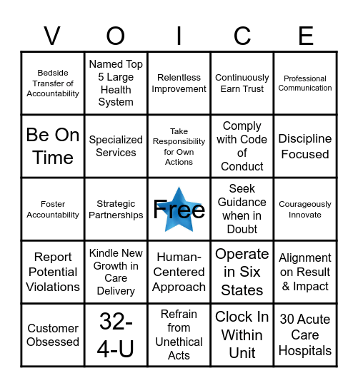 CANDYLAND Bingo Card