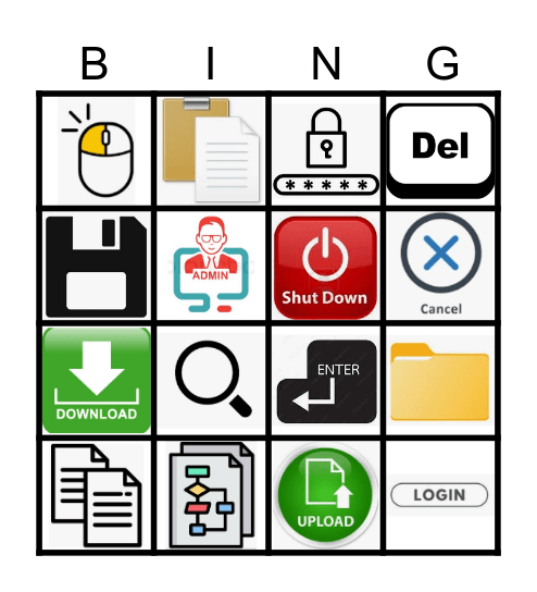 Vocab Bingo Card