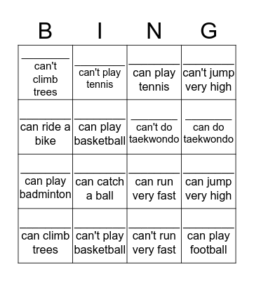 Find Someone Who Bingo Card