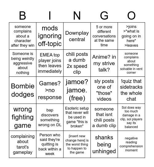 Resource hub bingo Card