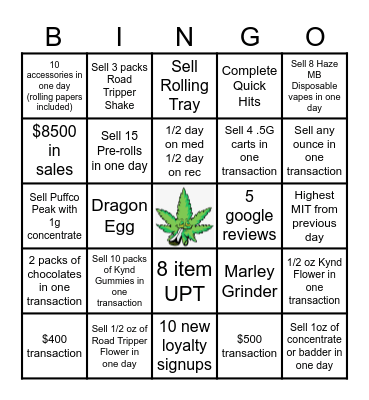 Ayr Eatontown Bingo Card