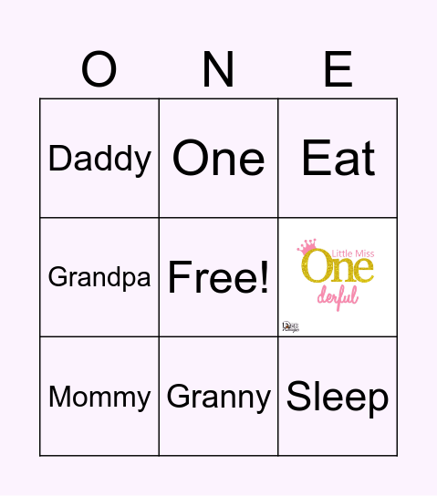 Skylar's Bingo Card