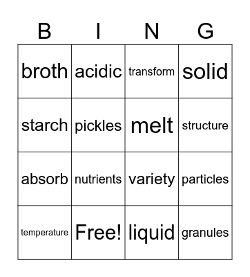 Alive Summer School Bingo Card