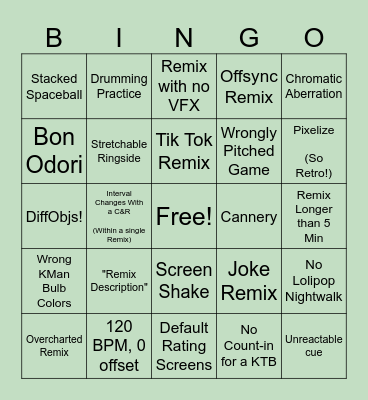 July Startboard Bingo! Bingo Card