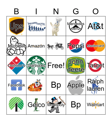 Logo Bingo Card