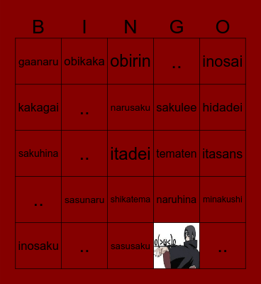 angelgakure's love bingo Card