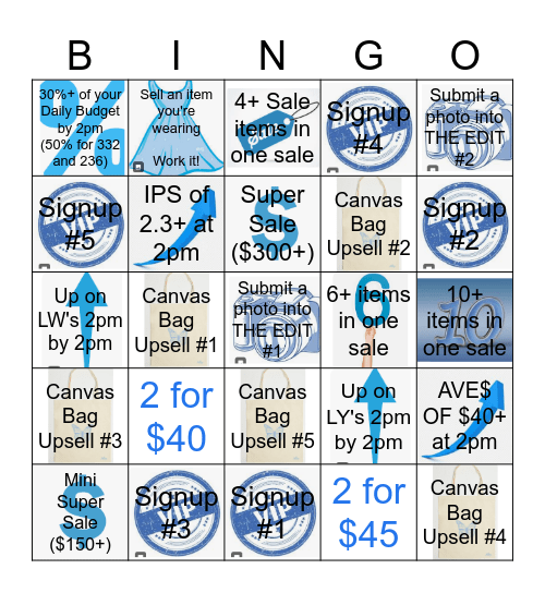 VIC 2 Fri-Yay Bingo! Bingo Card