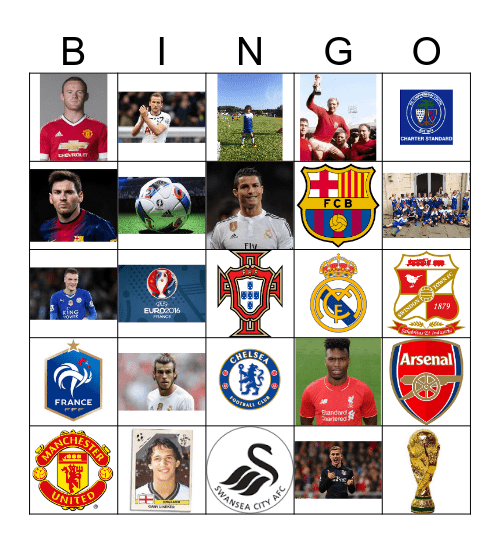 Football Bingo Card