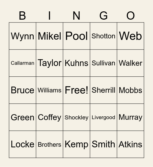 Elementary Teachers Bingo Card