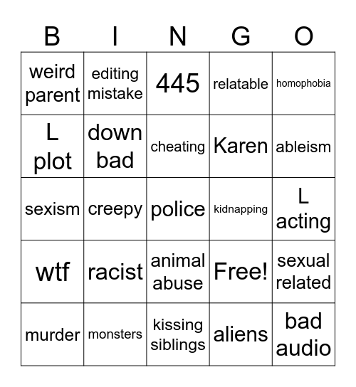 tomorrows teachings Bingo Card