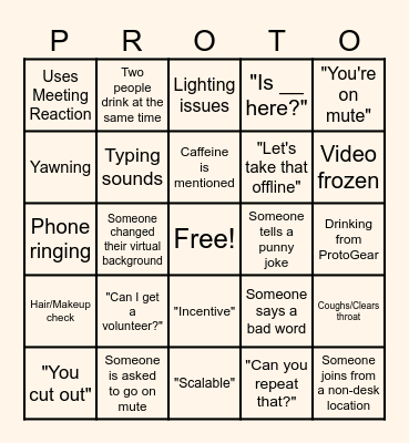 AR Retreat Virtual Bingo 2024 Bingo Card