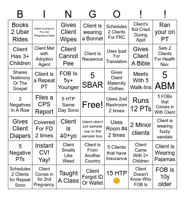 Fall is coming! Bingo Card