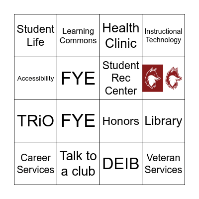 Visit our Student Resources BINGO Card