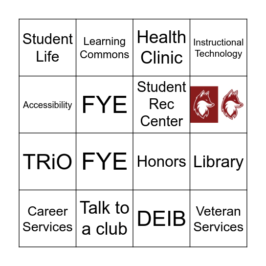 Visit our Student Resources BINGO Card