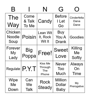 Happy New Year! Bingo Card