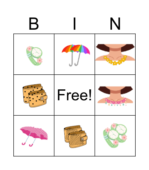 BINGO STORE - TEACHER PATI Bingo Card