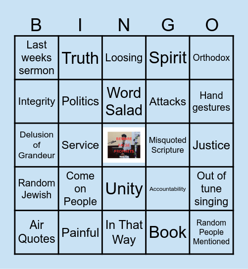 False Teaching Bingo Card