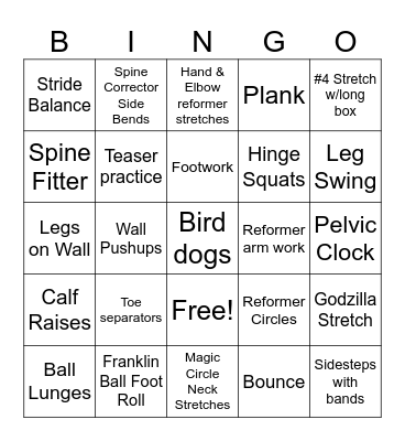 Sewing Break Bingo Card
