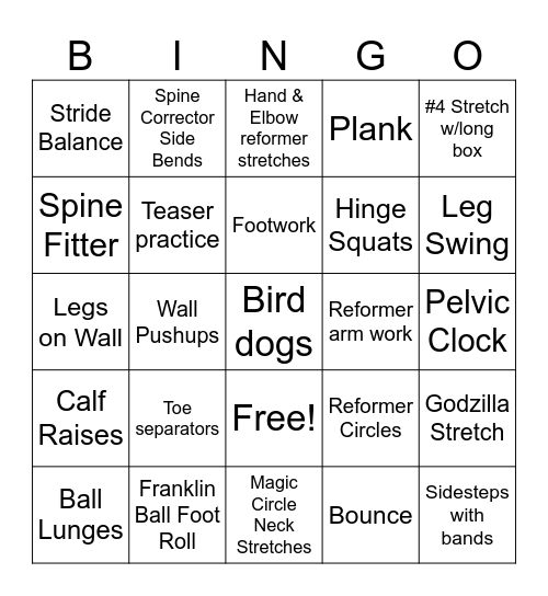 Sewing Break Bingo Card