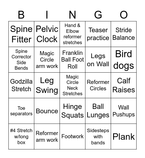 Sewing Break Bingo Card