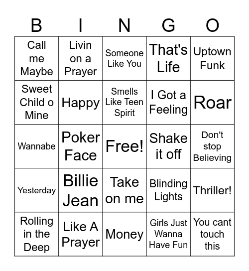 8/7 Round 1 Bingo Card