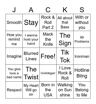 8/7 Round 4 Bingo Card