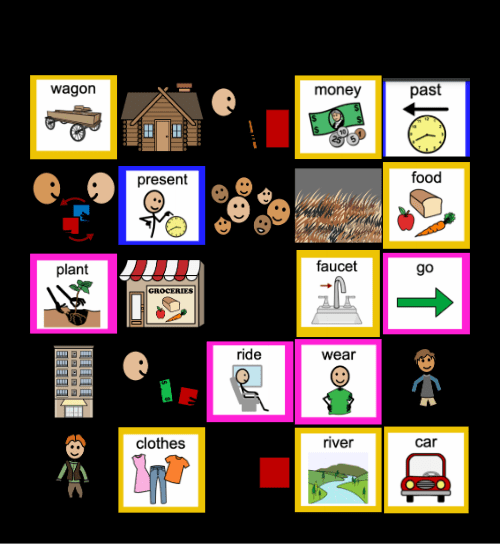 ULS Needs: Past/Present Bingo Card