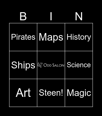 Odd Salon Bingo Card