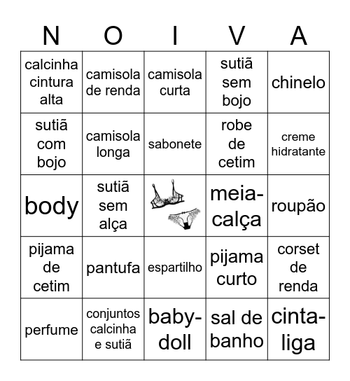 BINGO DA DAI Bingo Card