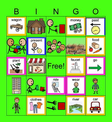 ULS Needs: Past/Present Bingo Card