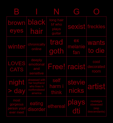 ashlyn bingo Card